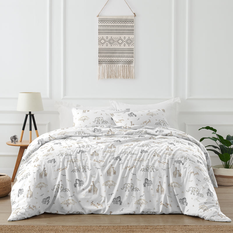 Serengeti Animals Collection Full/Queen Bedding