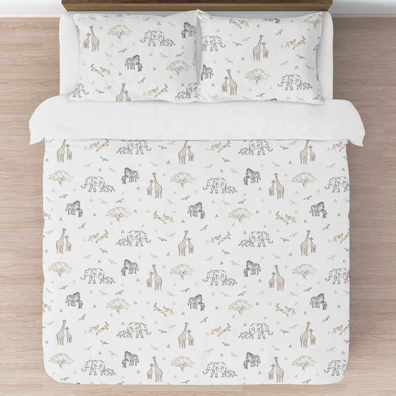 Serengeti Animals Collection Full/Queen Bedding