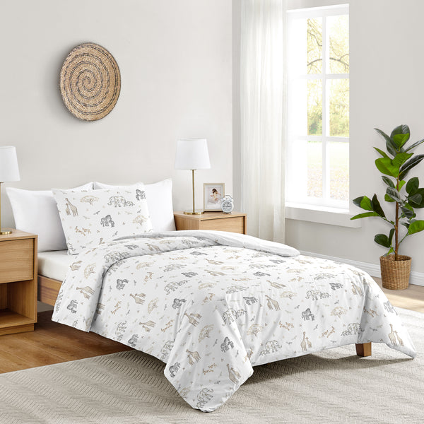 Serengeti Animals Collection Twin Bedding