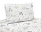 Serengeti Animals Collection Twin Sheet Set