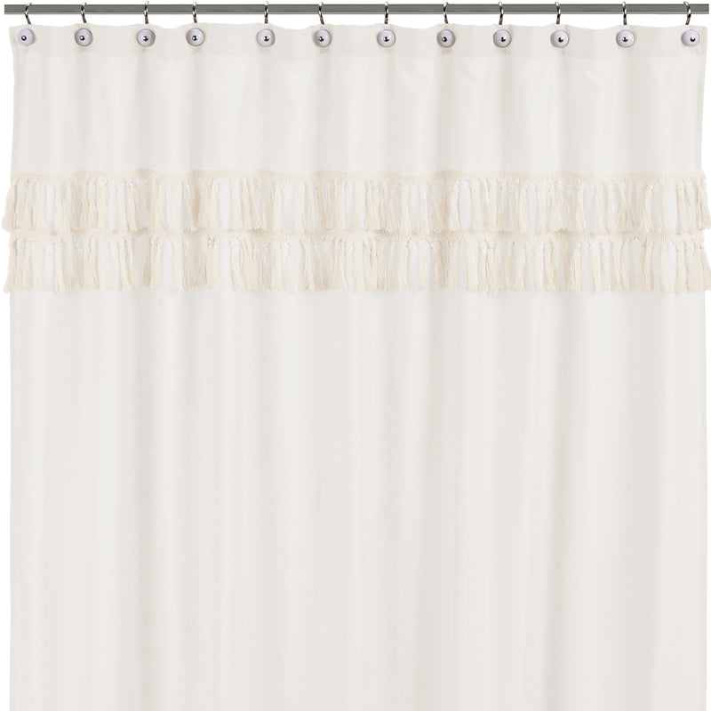 Boho Fringe Collection Shower Curtain