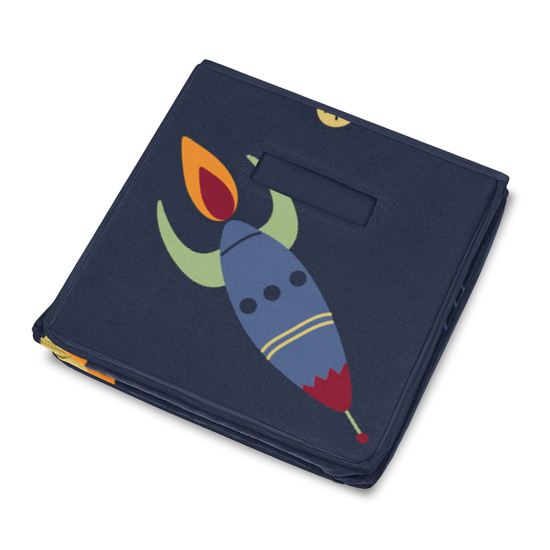 Space Galaxy Collection Fabric Toy Bin Storage