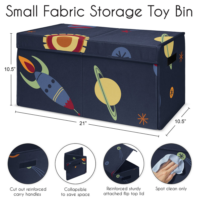 Space Galaxy Collection Fabric Toy Bin Storage