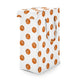 Watercolor Sports Theme Collection - Basketball Print Laundry Hamper with Handles