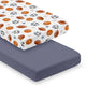 Watercolor Sports Theme  100% Cotton Muslin 2 Pack Crib Sheets