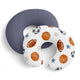 Watercolor Sports Theme 2 Pack 100% Cotton Muslin Nursing Breastfeeding Pillow Cover Cases (Pillow Not Included)