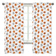 Watercolor Sports Theme Window Panels - Set of 2