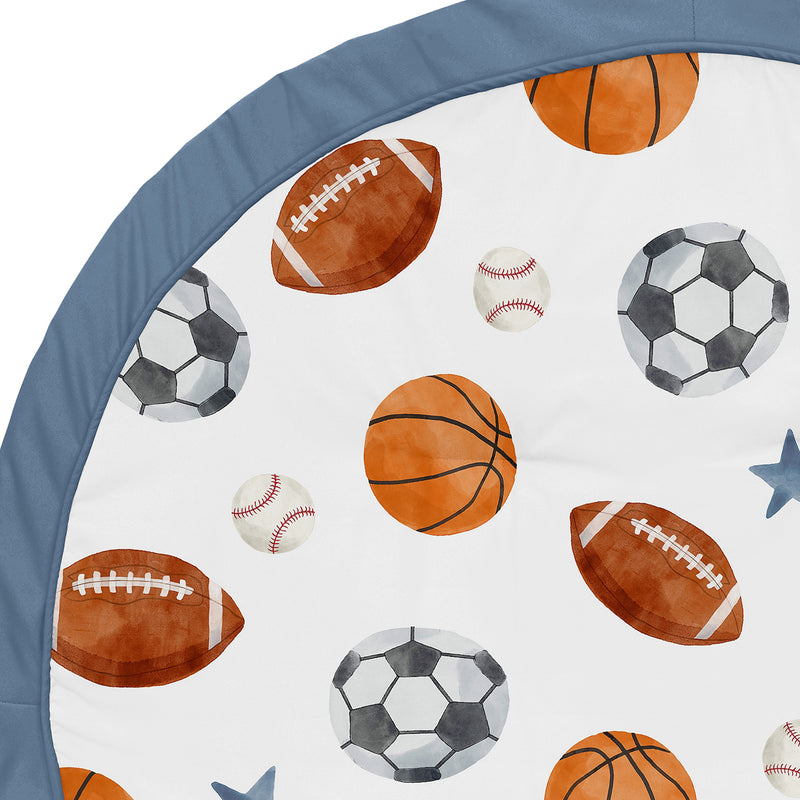 Watercolor Sports Theme Collection Playmat