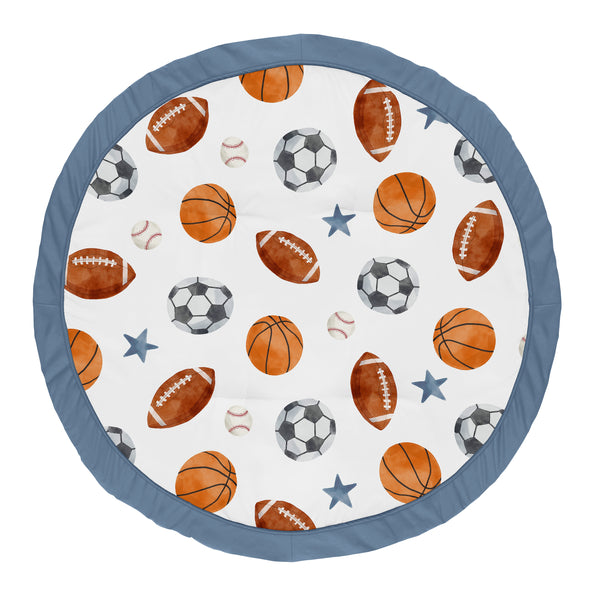 Watercolor Sports Theme Collection Playmat