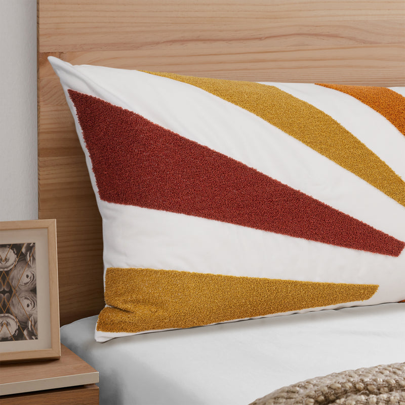 Boho Sun Ray Collection Full Length Body Pillow Cover