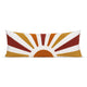 Boho Sun Ray Collection Full Length Body Pillow Cover