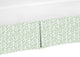 Sunflower Leaf Print Collection Crib Bed Skirt