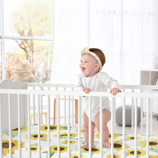 Sunflower Collection Crib Sheet