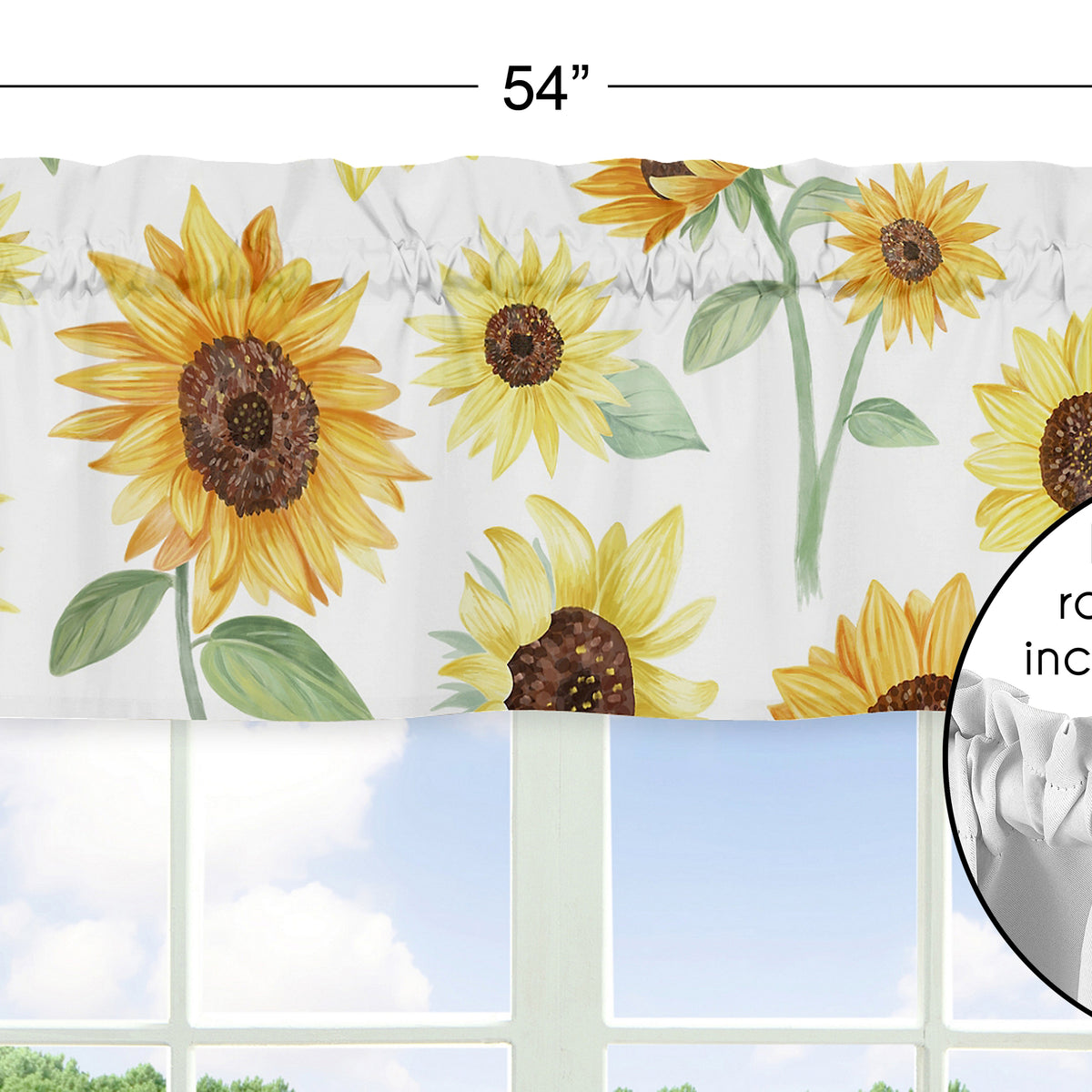 Sunflower Collection Window Valance