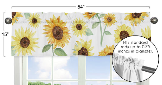 Sunflower Collection Window Valance