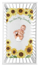 Sunflower Collection Crib Sheet - You Are My Sunshine