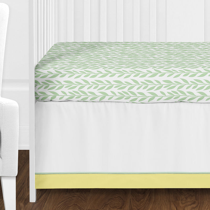 Sunflower Collection 11 Piece Bumperless Crib Bedding