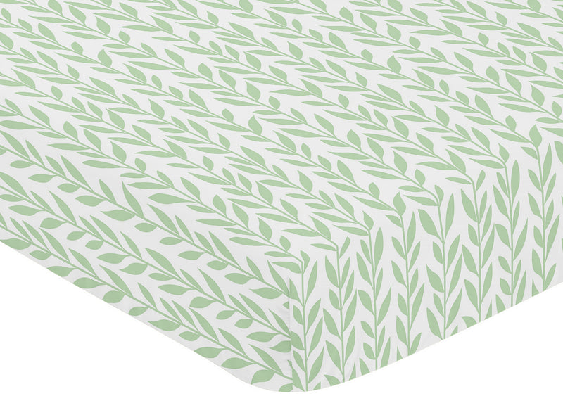 Sunflower Collection 4 Piece Bumperless Crib Bedding