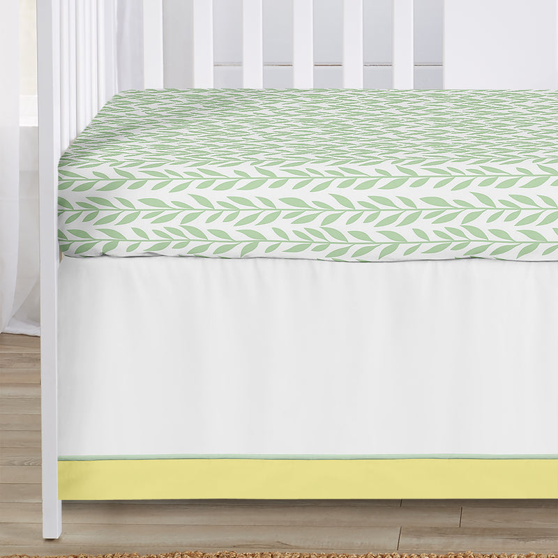 Sunflower Collection 4 Piece Bumperless Crib Bedding