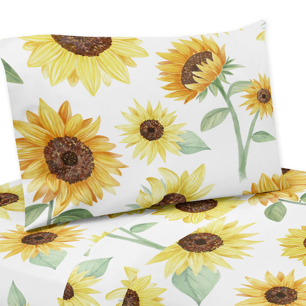 Sunflower Collection Queen Sheet Set