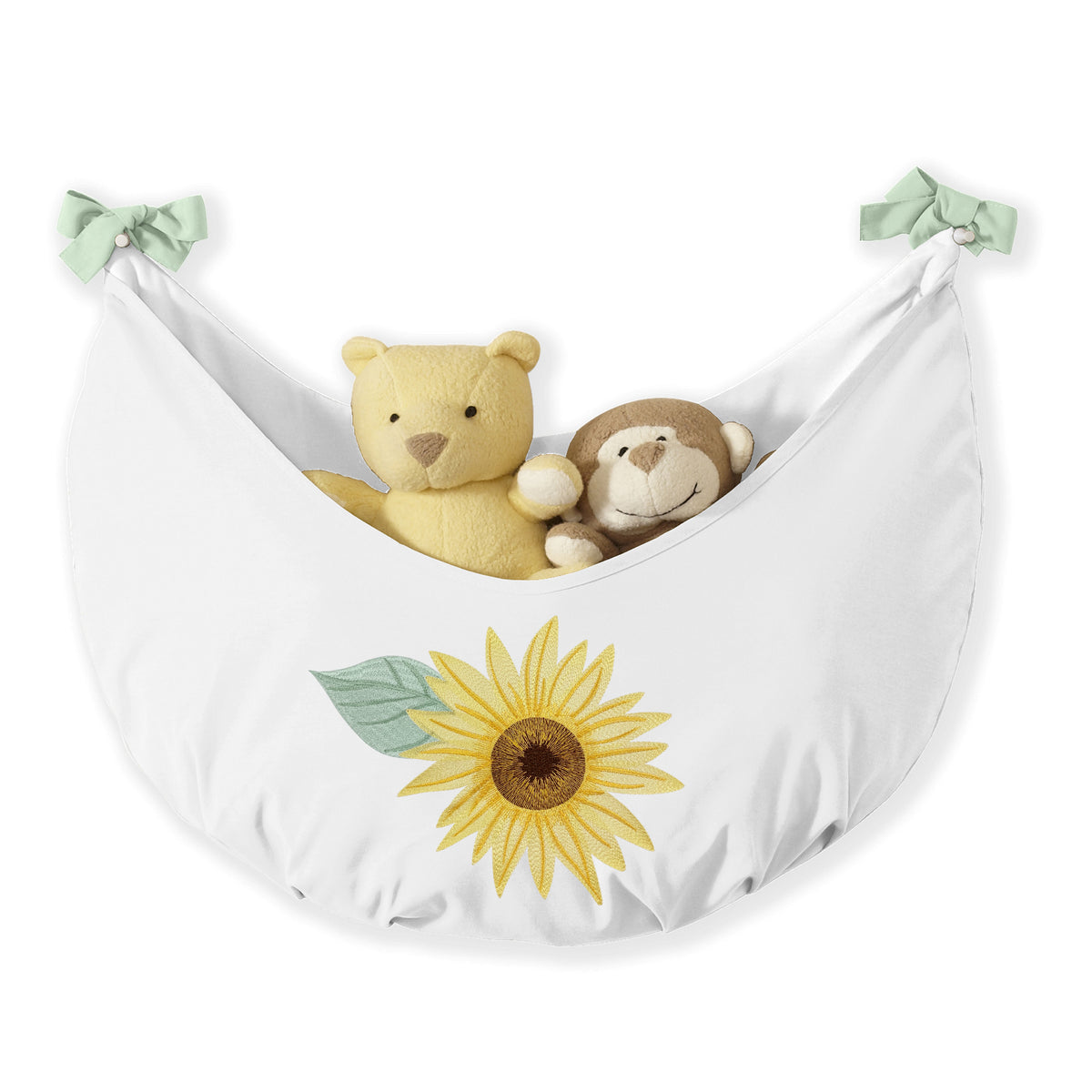 Sunflower Collection 11 Piece Bumperless Crib Bedding