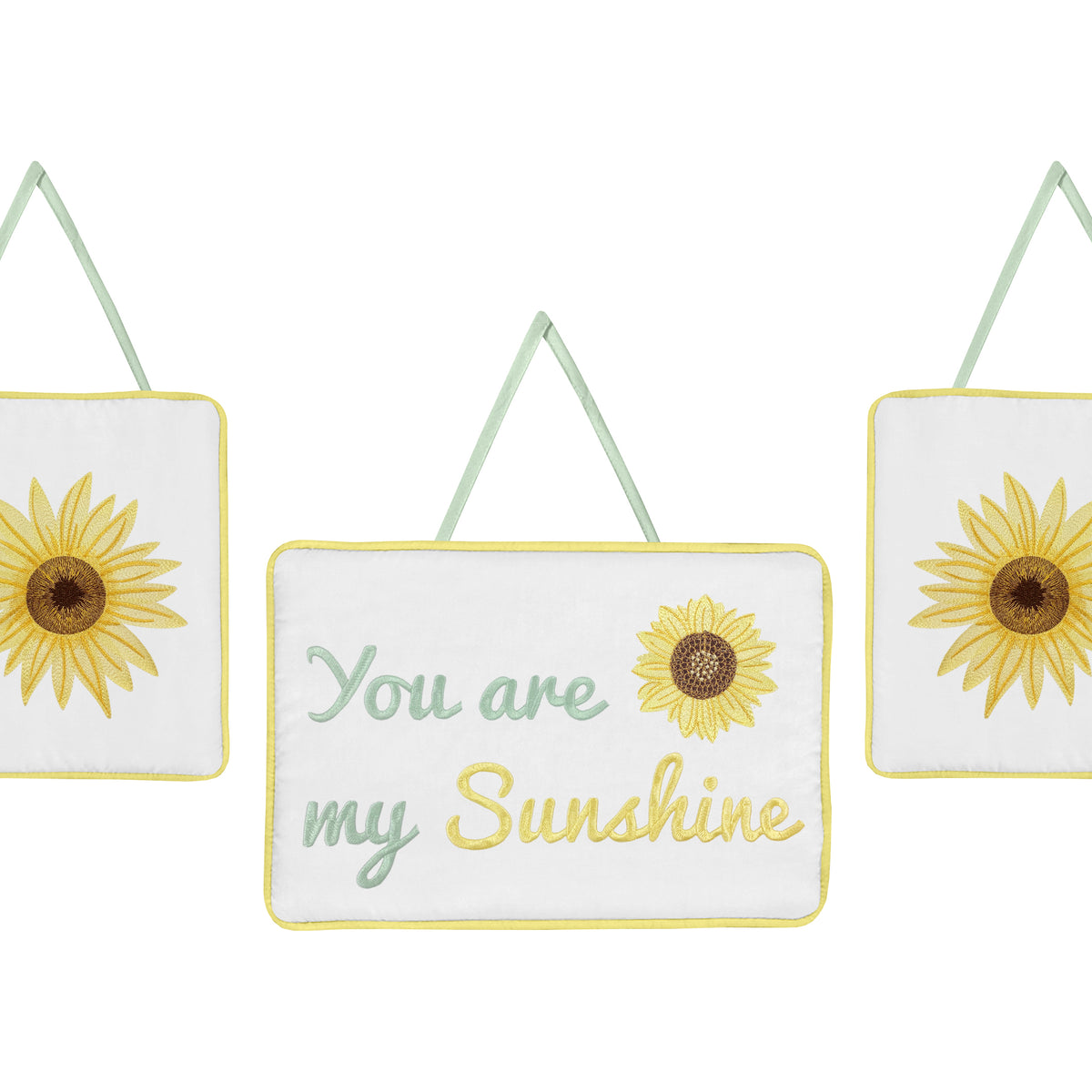 Sunflower Collection 11 Piece Bumperless Crib Bedding