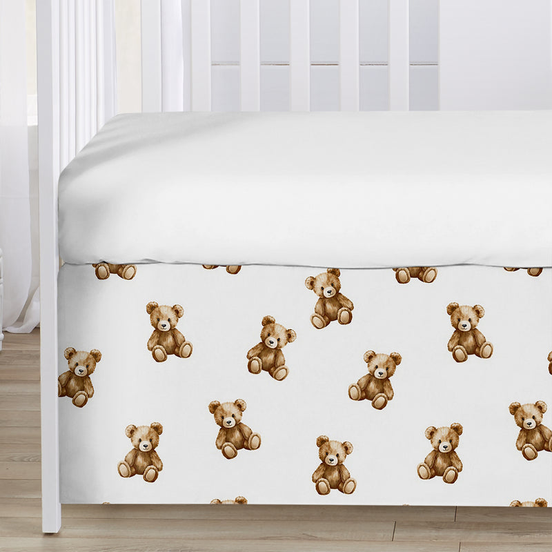 Boho Teddy Bear Collection 3 Piece Crib Bedding