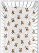 Boho Teddy Bear Collection Crib Sheet