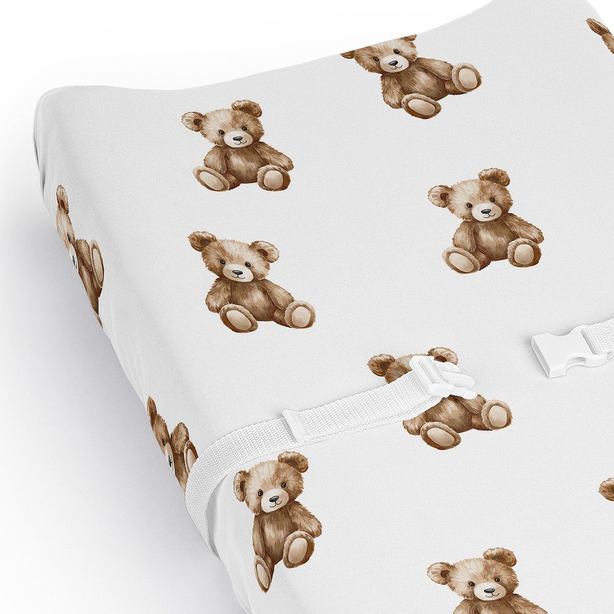 Boho Teddy Bear Collection Changing Pad Cover Sheet