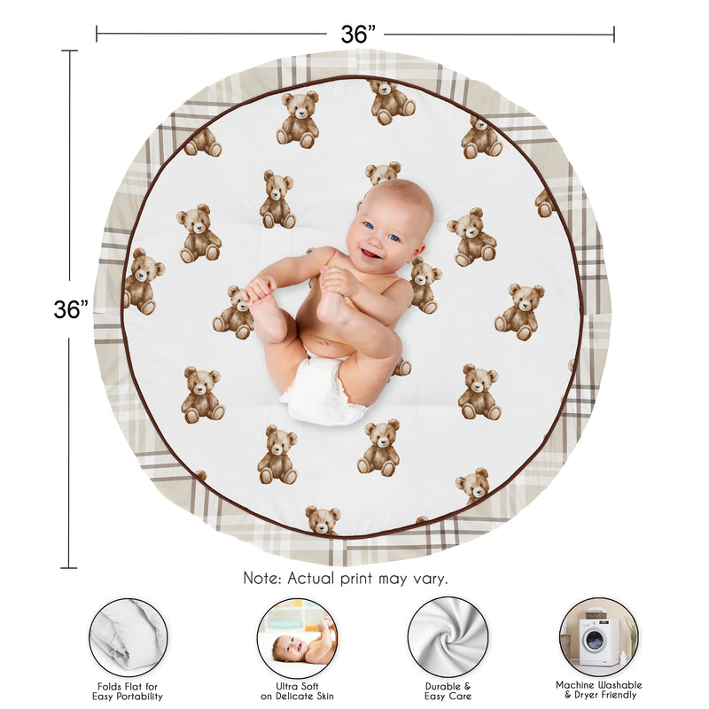 Boho Teddy Bear Collection Playmat