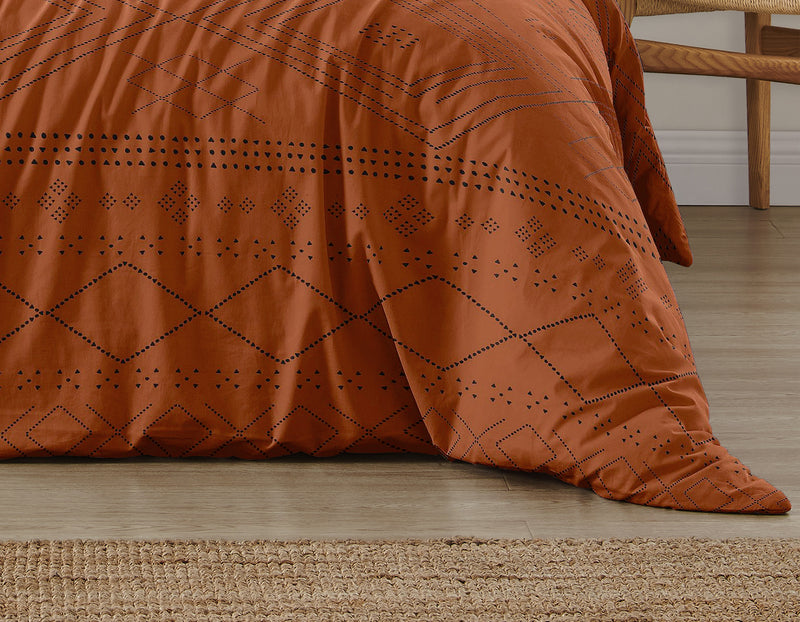 Tribal Boho Dot Collection Full/Queen Bedding