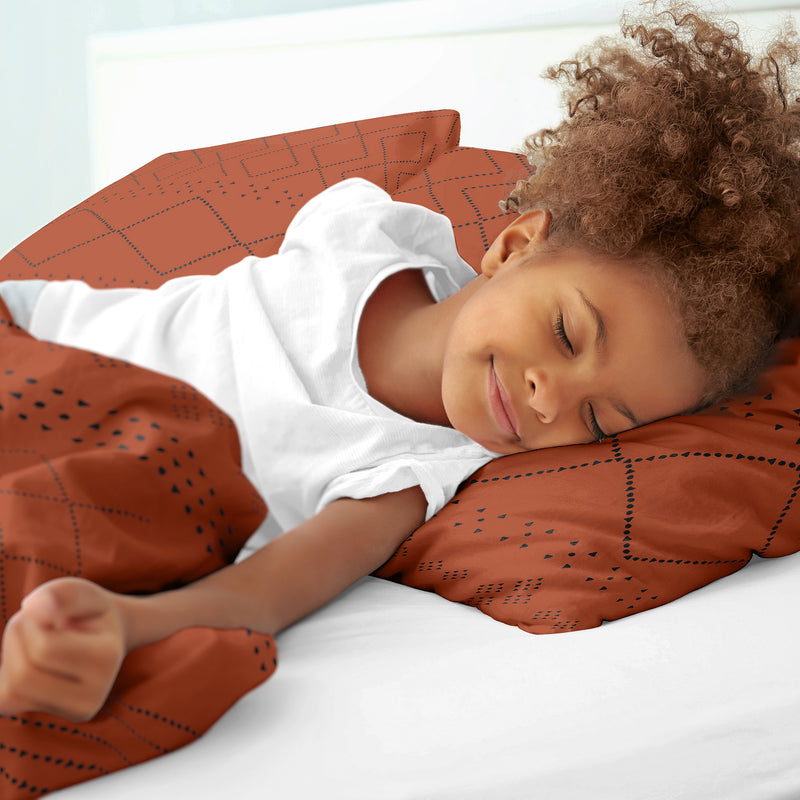 Tribal Boho Dot Collection Full/Queen Bedding