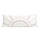 Tufted Sun Ivory Collection Full Length Body Pillow Cover