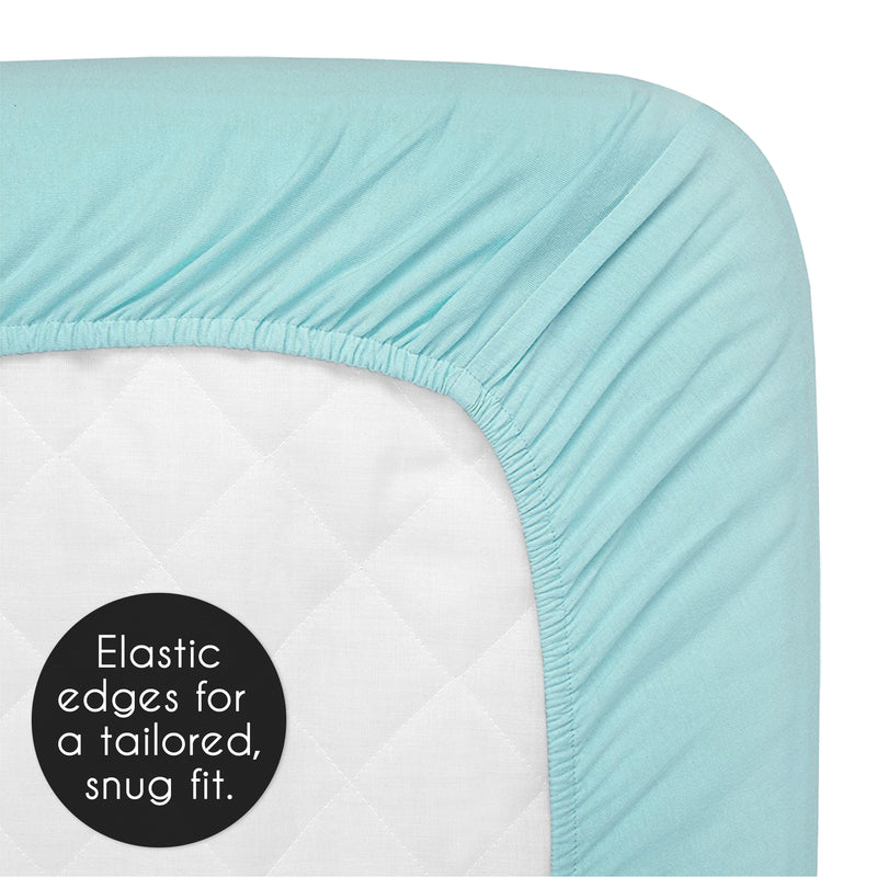 Mod Dinosaur Blue and Green Collection Changing Pad Cover