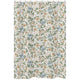 Vintage Floral Blue and Yellow Collection Shower Curtain