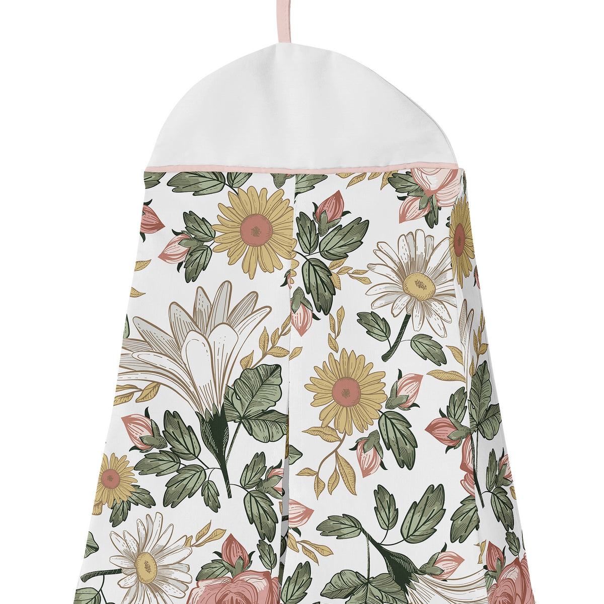 Vintage Floral Collection Sweet Jojo Designs 6 Piece Crib Bedding + BreathableBaby Breathable Mesh Liner