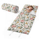 Vintage Floral Collection Lightweight Toddler Nap Mat with Pillow