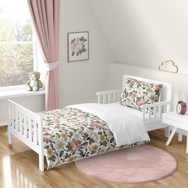 Vintage Floral Collection Toddler Bedding