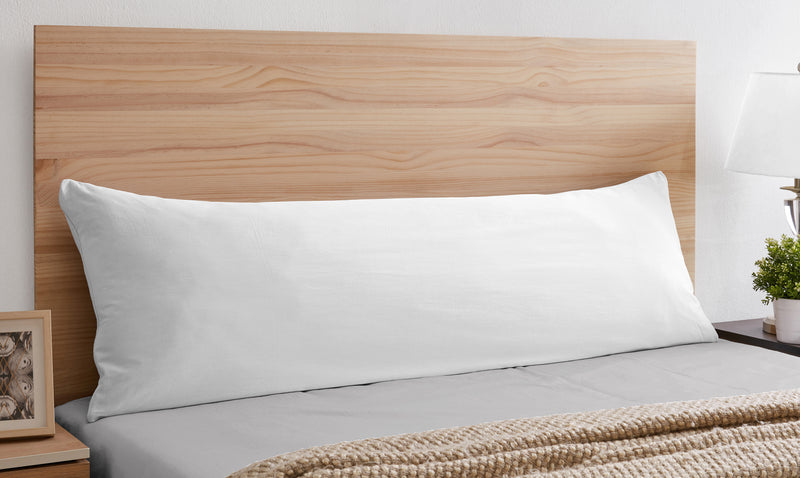 Bohemian White Collection Full Length Body Pillow Cover