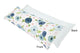 Watercolor Floral Navy Blue And Pink Collection Full Length Body Pillow Cover