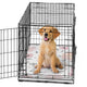 Watercolor Floral Pink and Grey Collection Dog Crate Bottom Tray Pan Cover 36in.