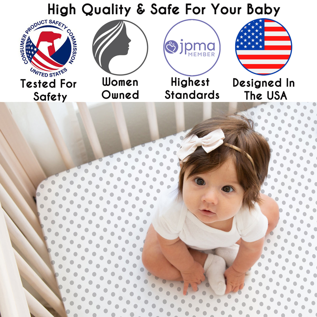 Watercolor Floral Pink and Grey Collection Sweet Jojo Designs 6 Piece Crib Bedding + BreathableBaby Breathable Mesh Liner