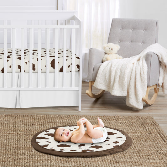 Western Cowgirl Collection Playmat - Cow Print