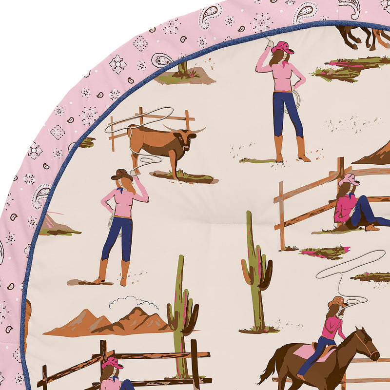 Western Cowgirl Collection Playmat