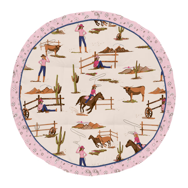 Western Cowgirl Collection Playmat