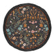 Boho Floral Wildflower Black and Orange Collection Playmat