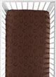 Wild West Cowboy Collection Crib Sheet - Horseshoe Print