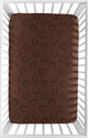 Wild West Cowboy Collection Mini Crib Sheet - Horseshoe Print