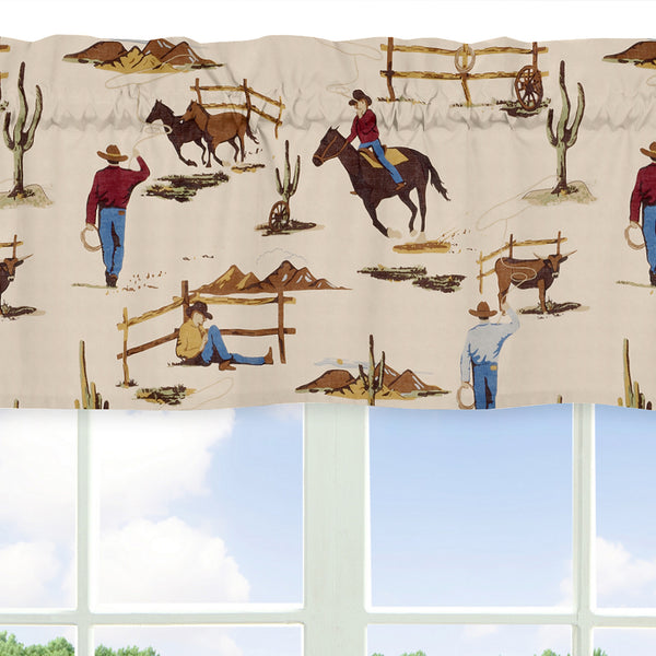 Wild West Cowboy Collection Window Valance