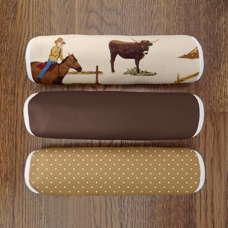 Wild West Collection Absorbent Burp Cloths - 3 Pack Set